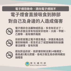 Read more about the article 南安國中108年電子煙防治宣導